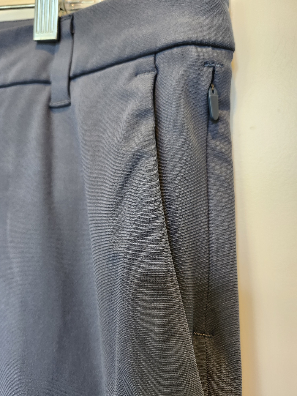 Lululemon Commission Classic Fit Pants 36 Iron Blue Warpstreme Chino - Picture 5 of 9
